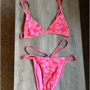 Pacsun Flower Bikini